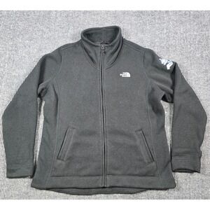 The North Face Jacket‎ Sweater Womens XL Black Full Zip Sweater Fleece NF0A3LH8
